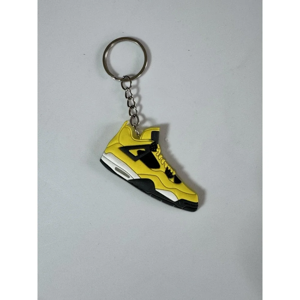 Air Jordan Keychain Air Jordan IV Lightning Keychain Sneaker New